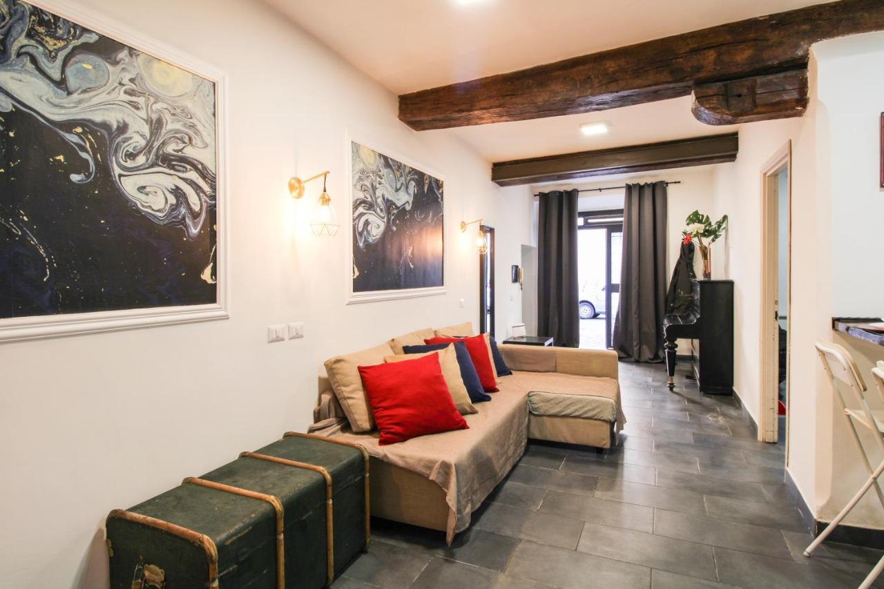 Charming Large Apartment - 3 Bedroom In Trastevere Rom Exteriör bild